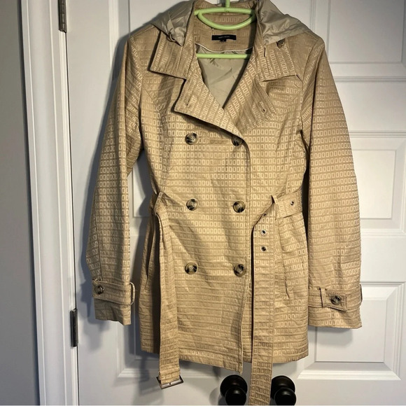 Johnston & Murphy Women’s Coat With Belt   Size Large - Picture 1 of 12